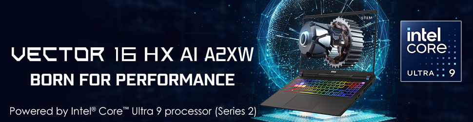 MSI Laptop - Vector 16 HX AI™